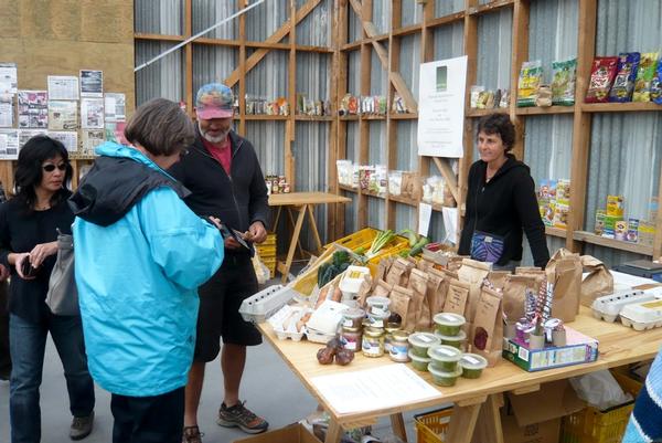 Fresh organic produce and goodies from Nick at Aspiring Organics